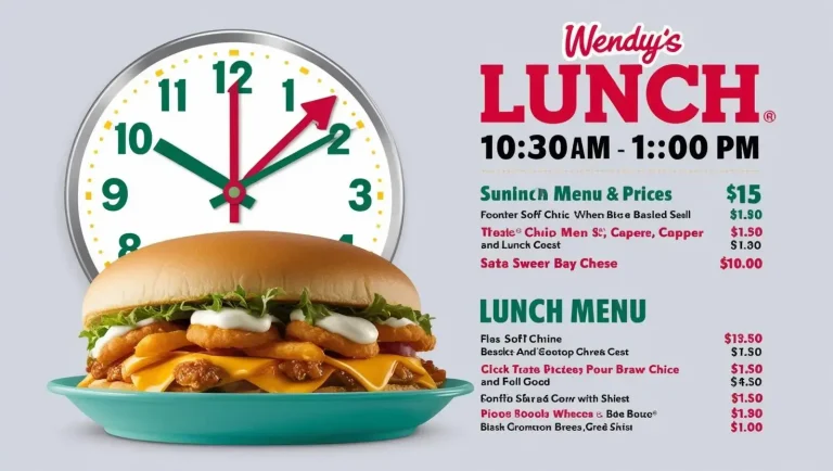 Wendy's Lunch Hours