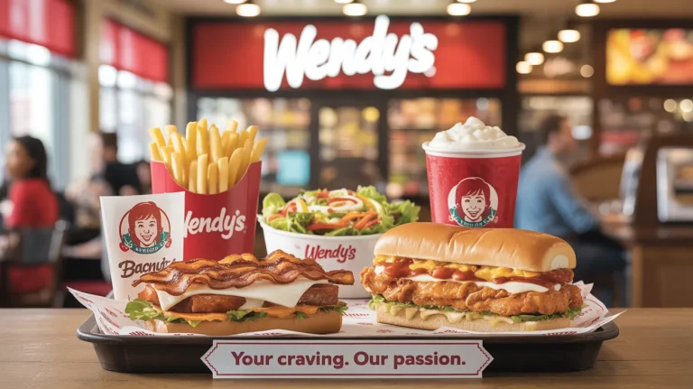 Wendy's Lunch Menu