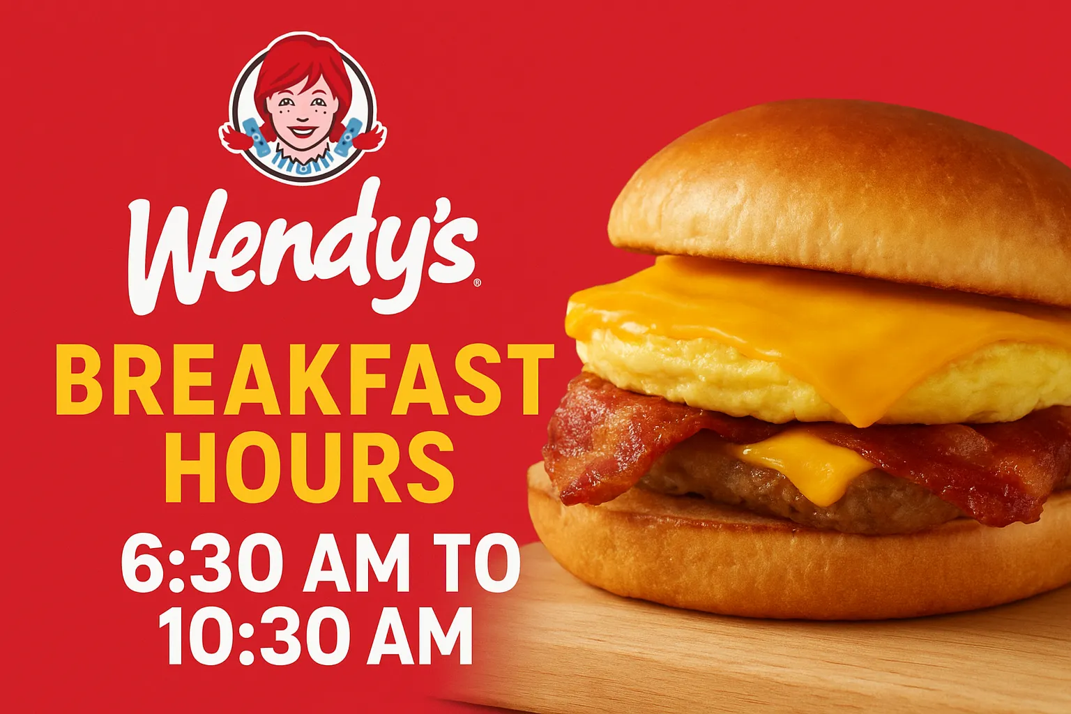 Wendy's Breakfast Hours